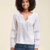 Losse Top In Katoenvoile -VivaMode Winkel b9afaa4b00634fb2a0341336e901cd67
