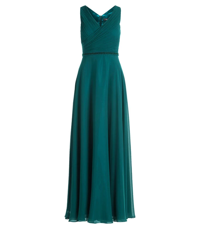 Vera Mont Avondjurk Met Plissé 4 Vera Mont Avondjurk Met Plissé - Afbeelding 2