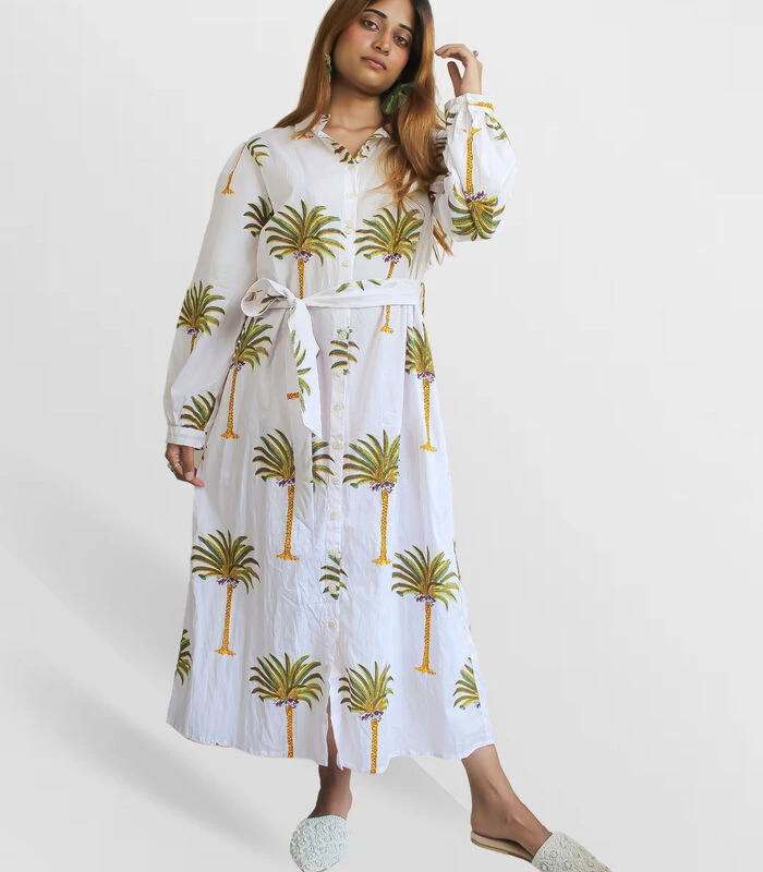 'Bohemia Palm' Jurk 4 'Bohemia Palm' Jurk - Afbeelding 2