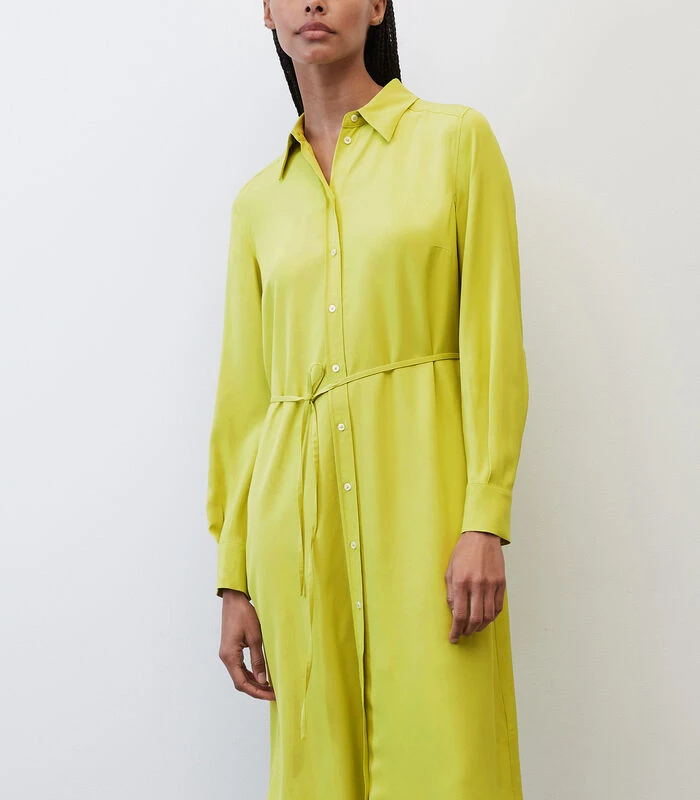 Marc O'Polo Overhemdjurk Met Midilengte 4 Marc O'Polo Overhemdjurk Met Midilengte - Afbeelding 2