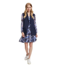 Gelaagde Jurk Met Print -VivaMode Winkel bbd9cc5aaa8b41fda90b09768be74029