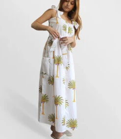 'Palm Bow' Jurk -VivaMode Winkel bff6c4cc0df2460789ccce656d0018b9
