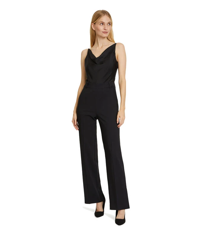 Vera Mont Jumpsuit Met Watervalhals 3 Vera Mont Jumpsuit Met Watervalhals