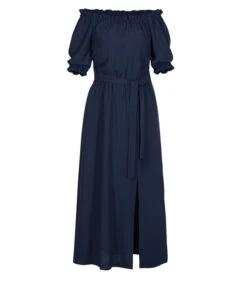 Lange Spaanse Jurk Met Een Uitgesneden ASTRA -VivaMode Winkel c06c3a5117e5489e817803a5082c345f