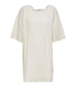 ONLY Dames Jurk Onlsanne 2/4 Broderie