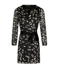 Jurk Met Dierenhuid En Lurex CALICO