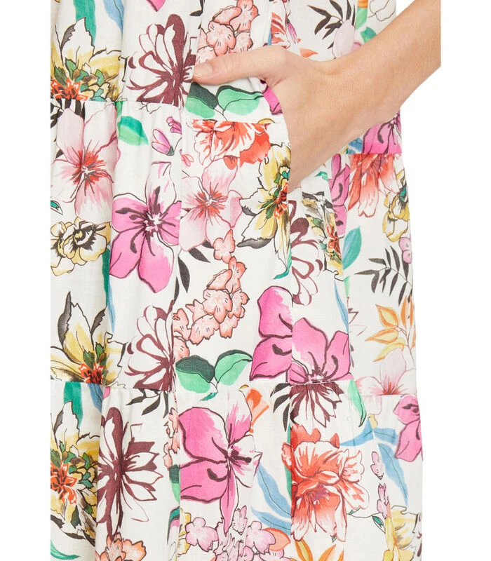 Vera Mont Gelaagde Jurk Met Bloemenprint 7 Vera Mont Gelaagde Jurk Met Bloemenprint - Afbeelding 5