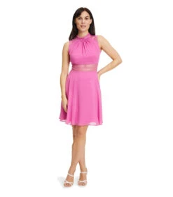 Vera Mont Cocktailjurk Met Kanten Inzet -VivaMode Winkel ca431eb631204215acd4ec3f2f490712