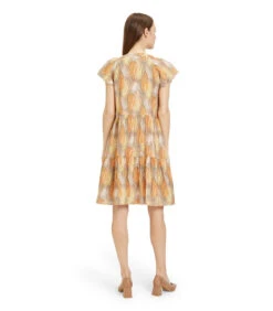 Gelaagde Jurk Met Print -VivaMode Winkel ca509a73a22944bf9e93dcc7ba5c8c54