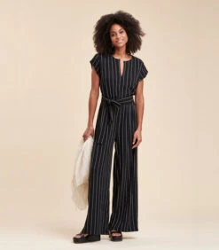 Gestreepte Jersey Jumpsuit -VivaMode Winkel cbc7474c95244b81819bc4d8a21689c2