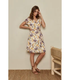 Jurk Met Kleurrijke Bloemen