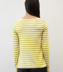 Marc O'Polo Gestreepte Longsleeve Loose -VivaMode Winkel cf17f6d7b5f944238a169774a4861299