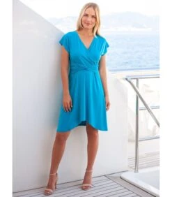 GRAZIELLA Vloeiende Wikkeljurk -VivaMode Winkel d363ffac61494a178066d2ffcffa3201