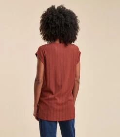 Gestreepte Jersey Tuniek -VivaMode Winkel d4d5f777599642fa919b697725502ce1