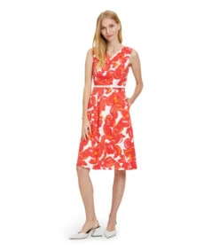 Betty Barclay Kokerjurk Met Riem -VivaMode Winkel d4d9a1489d934dba8013f40b998f6f62