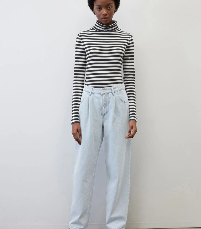 Gestreepte Longsleeve Met Col 4 Gestreepte Longsleeve Met Col - Afbeelding 2