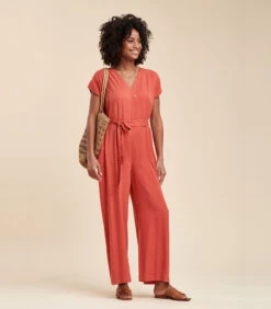 Wijd Uitlopende Jumpsuit
