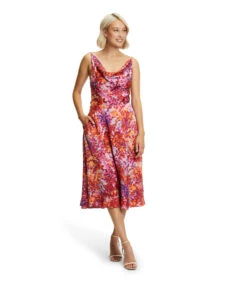 Vera Mont Cocktailjurk Met Watervalhals