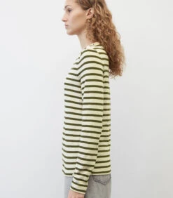 Marc O'Polo Gestreepte Longsleeve Van Slub Jersey Met Gemiddeld Gewicht Regular -VivaMode Winkel dac955068ea5458fbba11b75fe431b4c