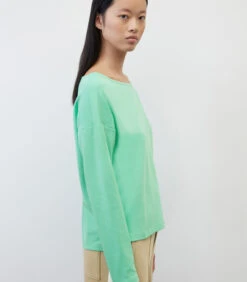 Marc O'Polo Longsleeve Van Interlock-jersey -VivaMode Winkel dd3a48588da14704af94992e91261371