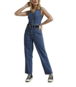 Lee Vrouwen Mouwloze Jumpsuit Unionall Hazy -VivaMode Winkel de9bf4a6ec434eb0881d5c21fafaa432