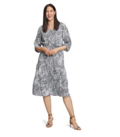 Betty Barclay Midi-jurk Met Motief