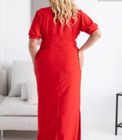 Avondjurk Met Druppelvormige Halslijn En Lange ARATA-split Aan De Zijkant 8 Avondjurk Met Druppelvormige Halslijn En Lange ARATA-split Aan De Zijkant -VivaMode Winkel e54408b147984578ba1e9731857e8e14