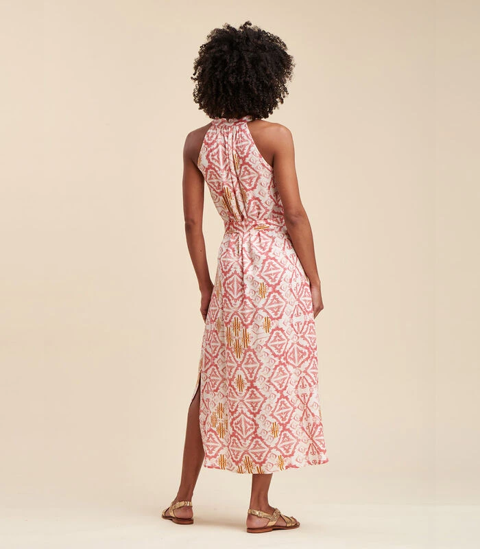 Ecovero™ Bedrukte Viscose Losvallende Maxi-jurk 5 Ecovero™ Bedrukte Viscose Losvallende Maxi-jurk - Afbeelding 3