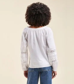 Losse Top In Katoenvoile -VivaMode Winkel ea5a3fedafe84f0f907ad491c16d4797