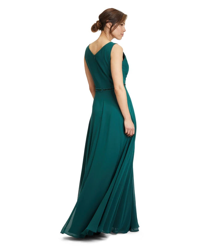 Vera Mont Avondjurk Met Plissé 3 Vera Mont Avondjurk Met Plissé