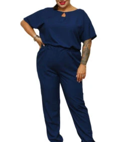 Jumpsuit Met Zakken En Elastische Taille IVANA