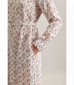 Seidensticker Jurk Print Lange Mouwen Kraag -VivaMode Winkel ec89922df6e346feb0ee67ca04a7d405