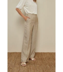 Trendy Beige Broek