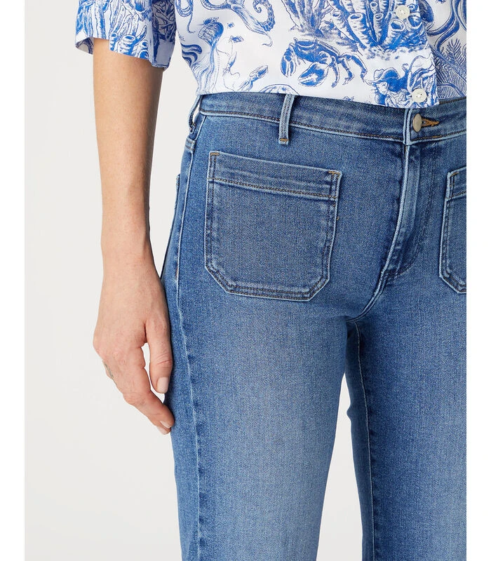 Wrangler Jeans Flare Vrouw 7 Wrangler Jeans Flare Vrouw - Afbeelding 5