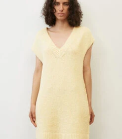 Marc O'Polo Gebreide Jurk Met V-hals