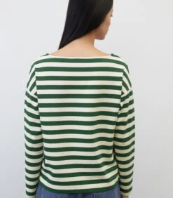 Marc O'Polo Gestreepte Longsleeve -VivaMode Winkel fa41c10897cc43388bf50b3155fbb30e