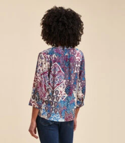 Losse Top Met Bloemenprint -VivaMode Winkel fee1db7adcf7419f9fd61028bd6c3125